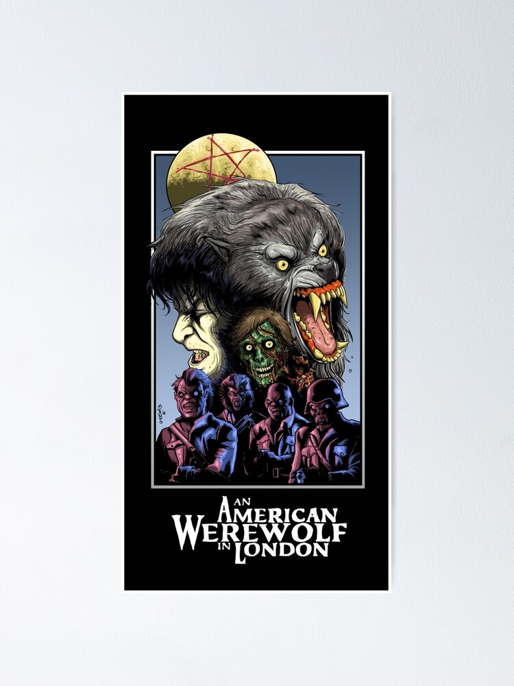 American Werewolf in London MAGNET 2"x3" Refrigerator Locker Movie Poster Img 2 