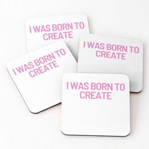 Item preview, i was born to create designed and sold by DoraHappy.