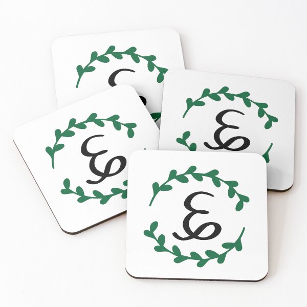 Item preview, E Monogram Wreath designed and sold by LillyAshley.