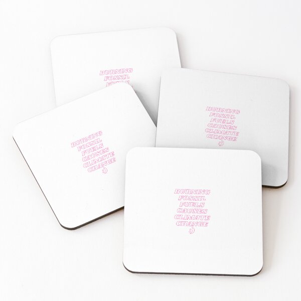 Item preview, burning fossil fuels pink designed and sold by stephip26.