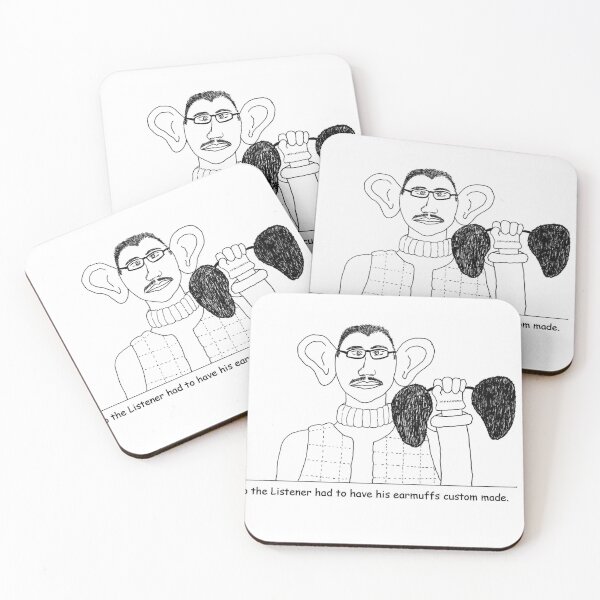 Item preview, Leo the Listener designed and sold by ThisEndUp.