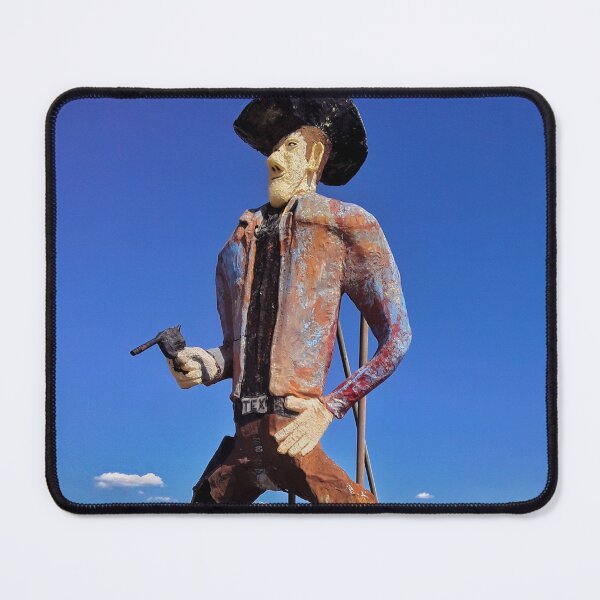 Item preview, Vintage Texan Cowboy Metal Art Figure designed and sold by CapeCodGiftShop.