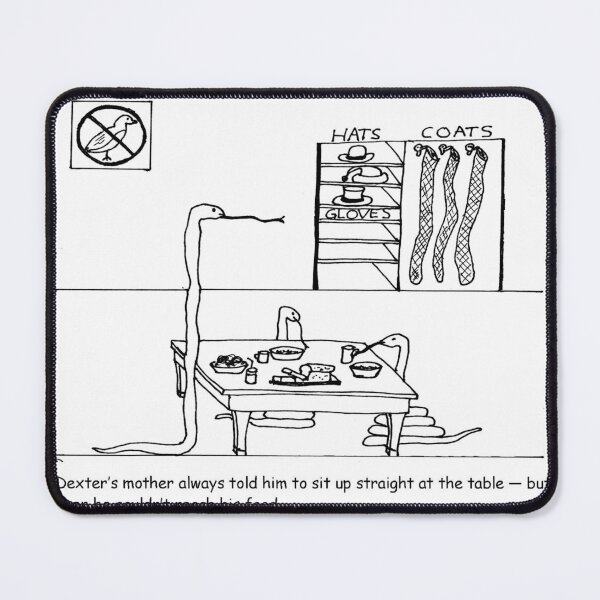 Item preview, Dexter, Sit Up Straight designed and sold by ThisEndUp.