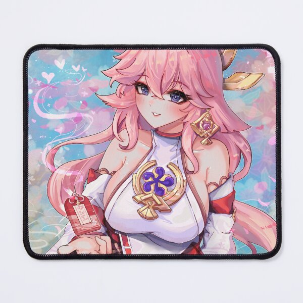 Item preview, Waifu Yae Miko Lewd Genshin Impact designed and sold by Ecchi Girls Love.