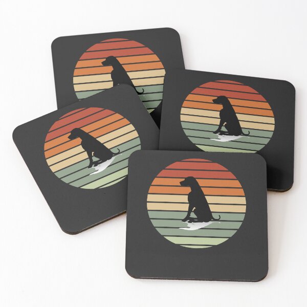 Artikelvorschau, Ein Vintager Sonnenuntergang mit Hundedesign. entworfen und verkauft von Doggymadness.