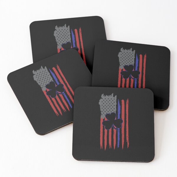 Item preview, Thin Blue Line Police Irish US Flag St Patricks Day designed and sold by Dressed For  Duty.