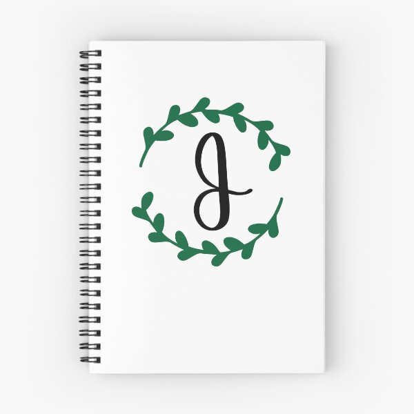 Item preview, J Monogram Wreath designed and sold by LillyAshley.