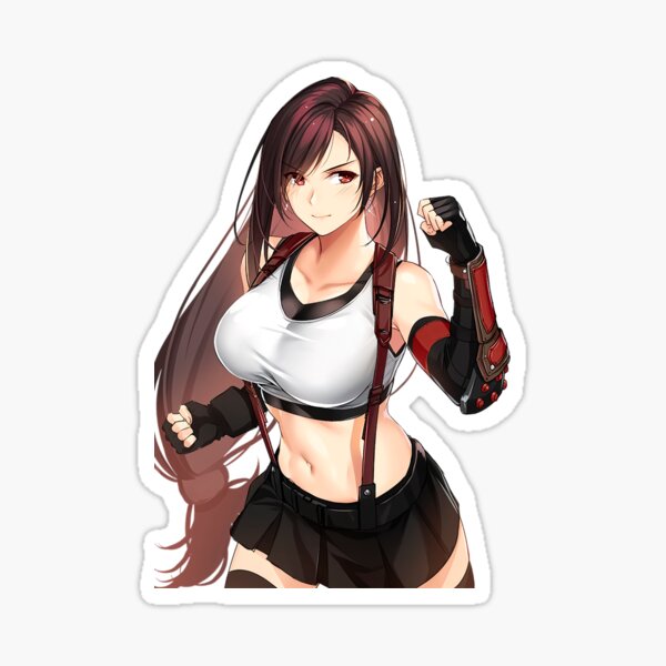 Item preview, Cute Tifa Lockhart Final Fantasy 7  designed and sold by Ecchi Girls Love.
