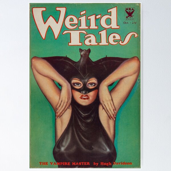Item preview,  Comic Book Cover Weird Tales Vampire Woman  Batgirl  designed and sold by TeeARTHY.