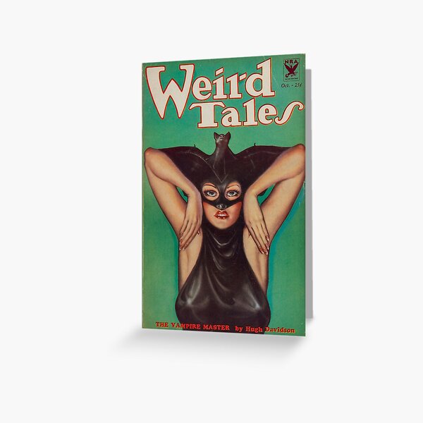 Item preview,  Comic Book Cover Weird Tales Vampire Woman  Batgirl  designed and sold by TeeARTHY.