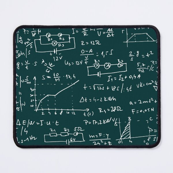 Item preview, Handwritten electrical formulas designed and sold by EngineersArt.