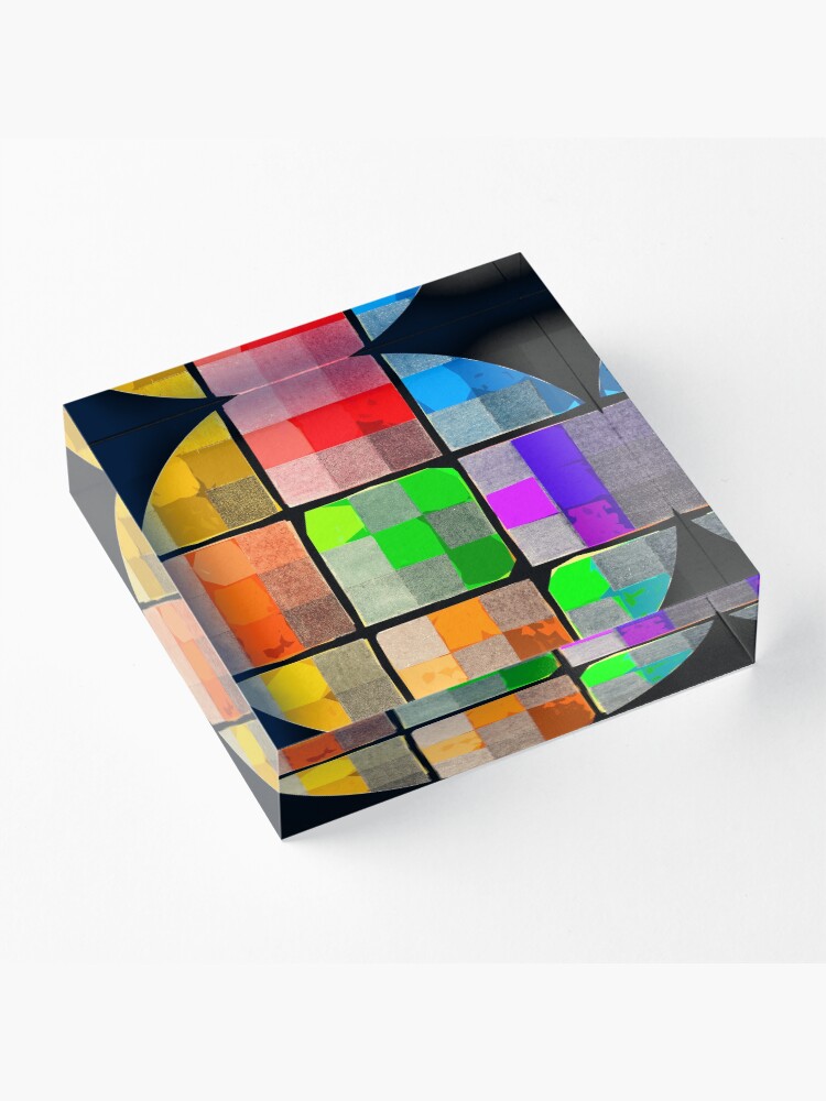 Alternate view of Tender Buttons Acrylic Block