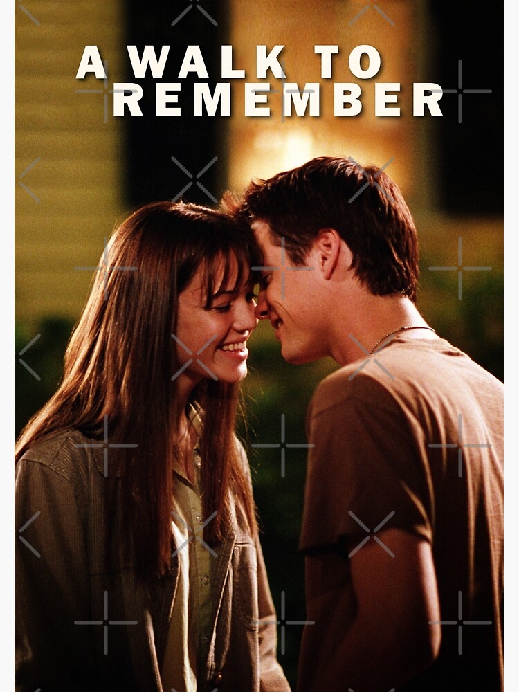 "A Walk to Remember movie" Poster for Sale by Genlon Redbubble