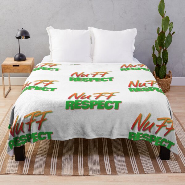Item preview, Copy of Nuff Respect Jamaican slang in reggae colors designed and sold by Valdilana.