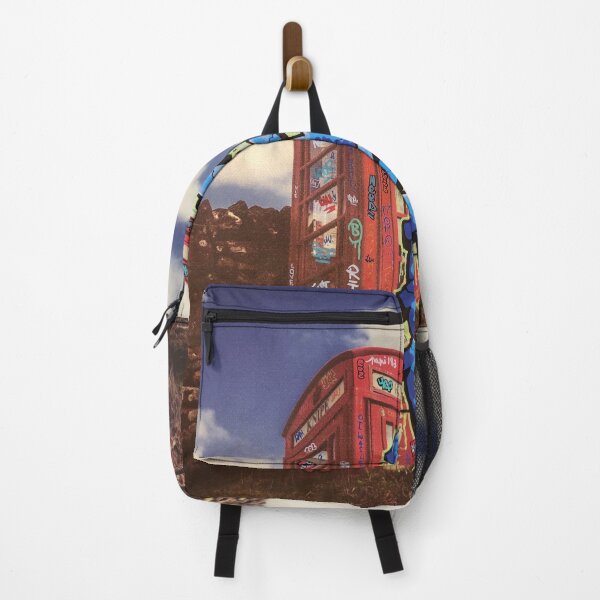 Item preview, Telephone booth england graffiti streetart designed and sold by BlachGallery.