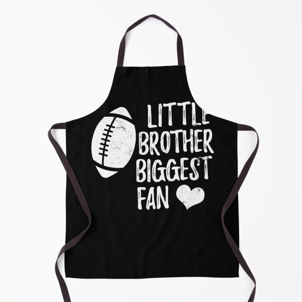 Item preview, Little Brother Biggest Fan Football Sticker designed and sold by jacksrome6.