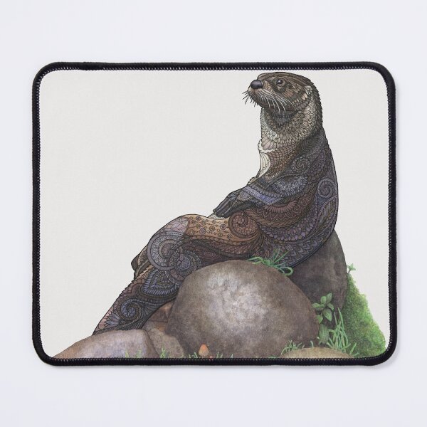 Item preview, The Majestic Otter designed and sold by ZHField.