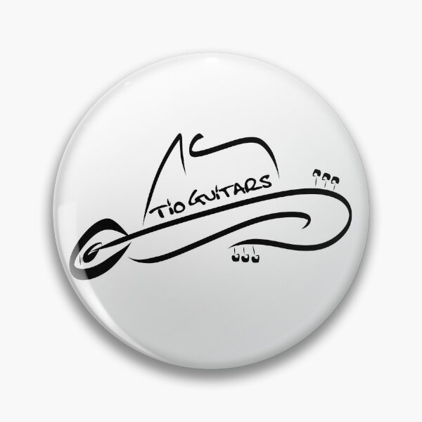 Item preview, Tio Guitars Black Lines Logo by Art In The Garage designed and sold by Art In The Garage.