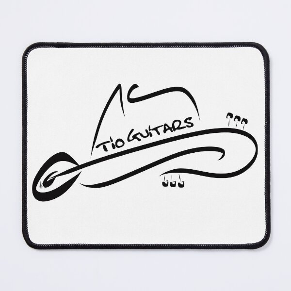 Item preview, Tio Guitars Black Lines Logo by Art In The Garage designed and sold by Art In The Garage.