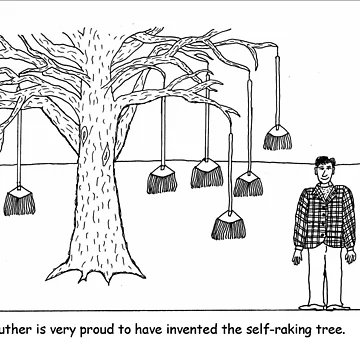 Artwork thumbnail, Self-Raking Tree by ThisEndUp