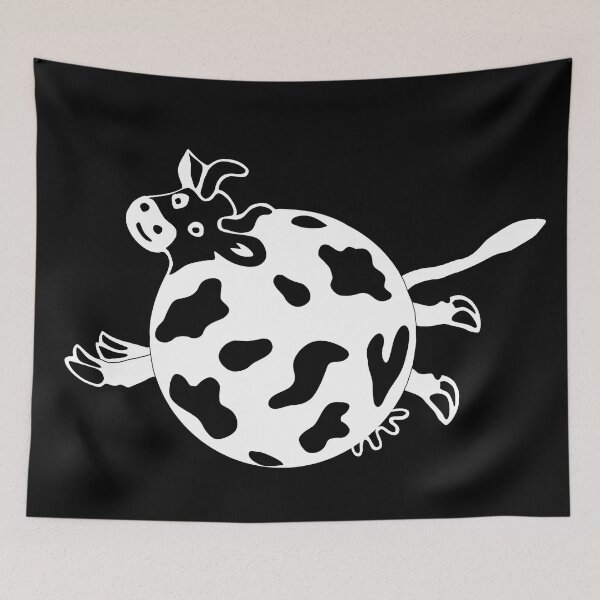 Item preview, Spherical Cow Black and White designed and sold by i-cottagedesign.