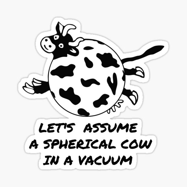 Item preview, Spherical Cow Black and White designed and sold by i-cottagedesign.