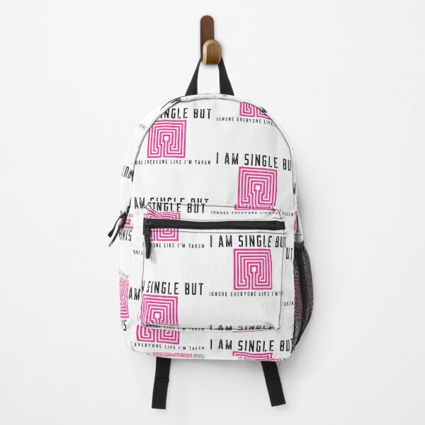 Item preview, I AM SINGLE BUT IGNORE EVERYONE LIKE I'M TAKEN T-SHIRT designed and sold by bestfunonline.