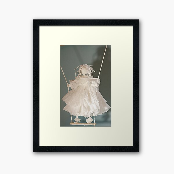 Item preview, white angel on  swing  designed and sold by mrivserg.