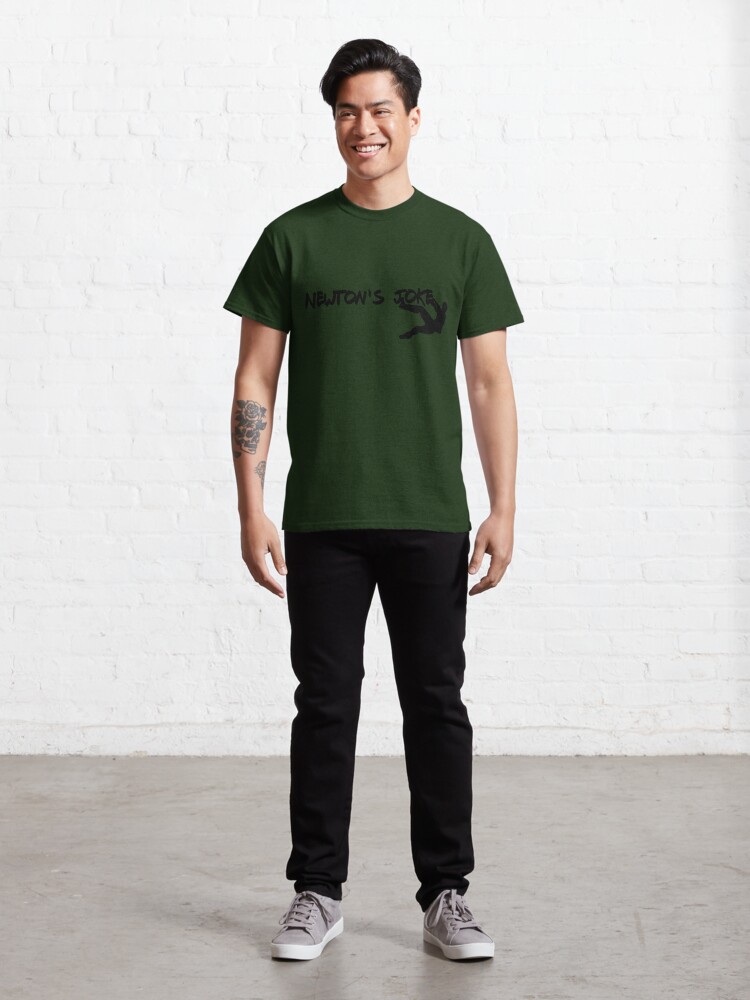 Aperçu 3 sur 7. T-shirt classique avec l'œuvre Newton 1 créée et vendue par M1D33L.