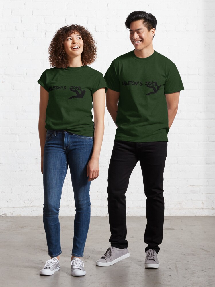 Aperçu 1 sur 7. T-shirt classique avec l'œuvre Newton 1 créée et vendue par M1D33L.