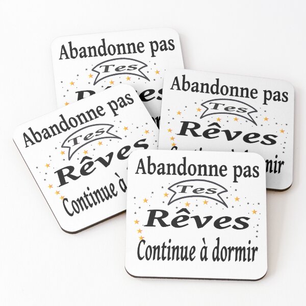 Aperçu de l'œuvre N'abandonne pas tes rêves créée et vendue par FoxinhoSoumaila.