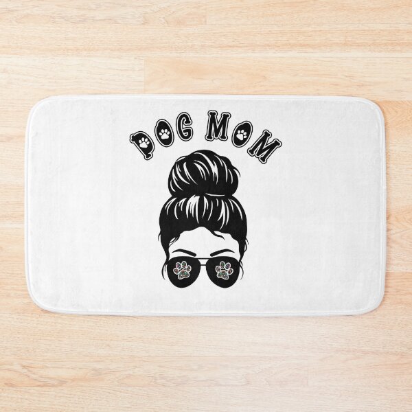 Item preview, Dog Mom Messy Bun Cool Aviator Glasses with Mandala Paw Prints designed and sold by adriana-holmes.
