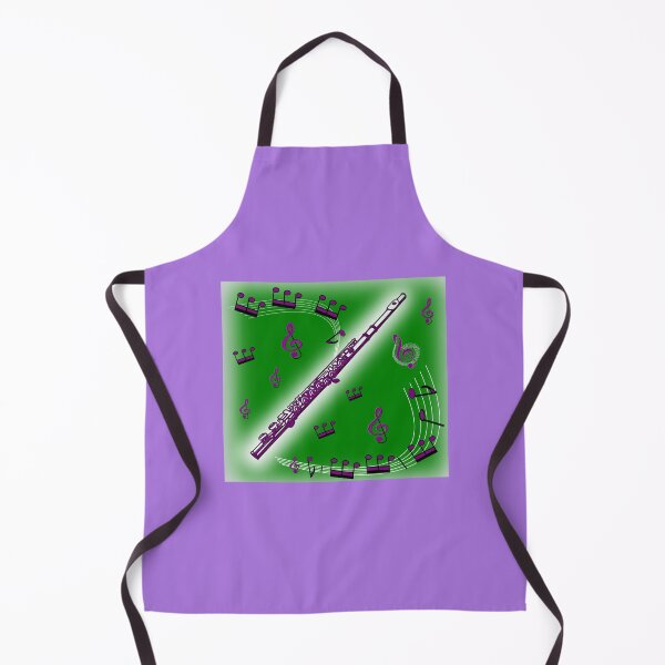Item preview, Deep Purple Flute against a Dark Green Background designed and sold by ThisNThatImages.