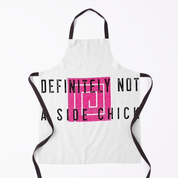 Item preview, DEFINITELY NOT A SIDE CHICK STICKER designed and sold by bestfunonline.