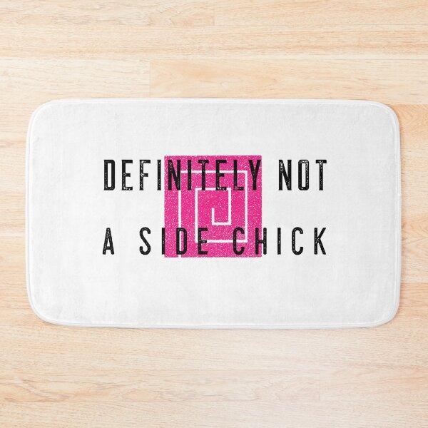 Item preview, DEFINITELY NOT A SIDE CHICK STICKER designed and sold by bestfunonline.