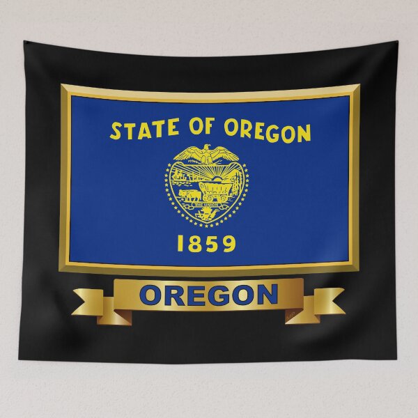 Item preview, OREGON Flag Gifts, Masks, Stickers & Products (1) designed and sold by mpodger.