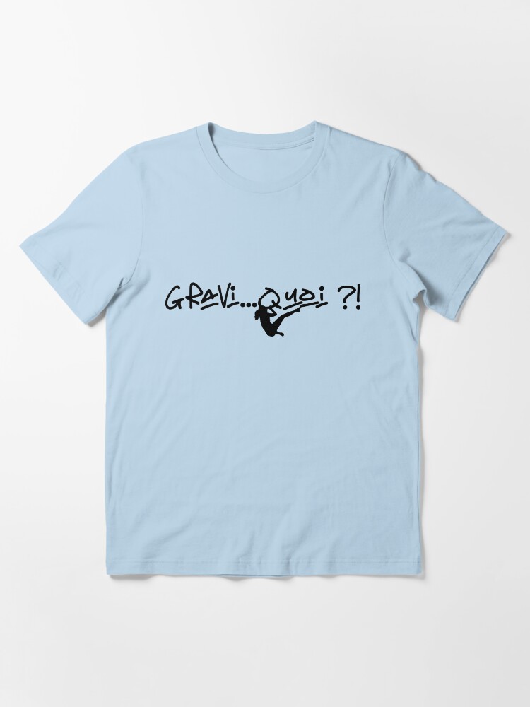 Aperçu 3 sur 7. T-shirt essentiel avec l'œuvre Gravité ? créée et vendue par M1D33L.