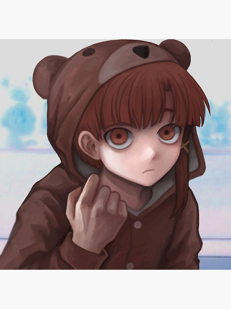 Lain Bear Suit Sticker For Sale By Adrianisawaffle Redbubble