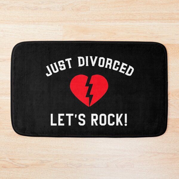 Item preview, JUST DIVORCED. LET'S ROCK! ESSENTIAL T-SHIRT designed and sold by bestfunonline.