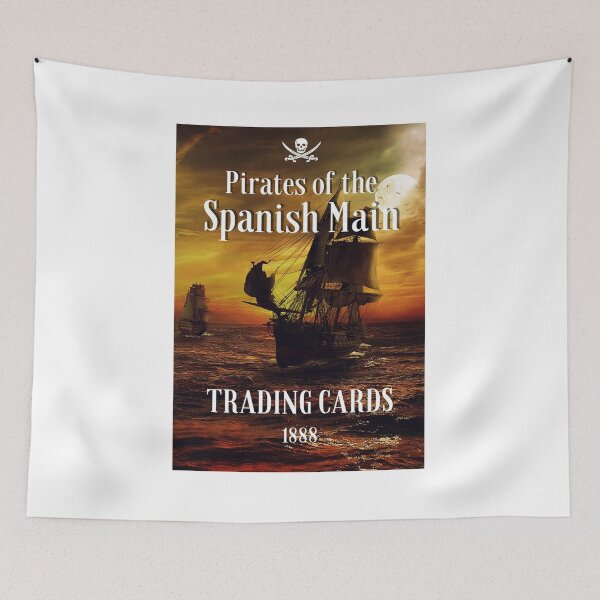 Item preview, Pirates of the Spanish Main Trading Cards 1888 designed and sold by TeaMugPhrases.