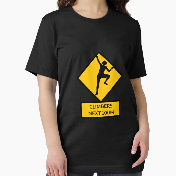 Attention grimpeur ! T-shirt essentiel