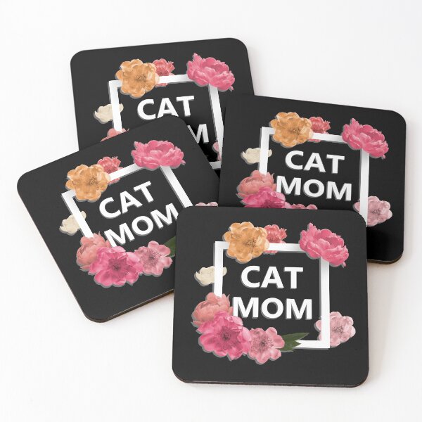 Item preview, Flowers Cat Mom designed and sold by Catspeople.