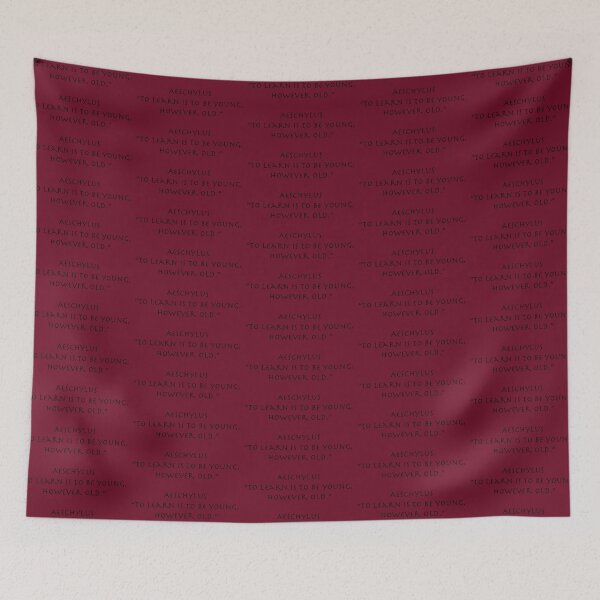 Item preview, Aeschylus - To Learn Is To Be Young designed and sold by whitearmed-hera.