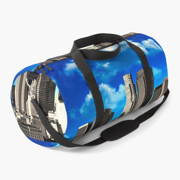 Item preview, Downtown Los Angeles skyline - with the blue sky isolated designed and sold by NickoPrints.
