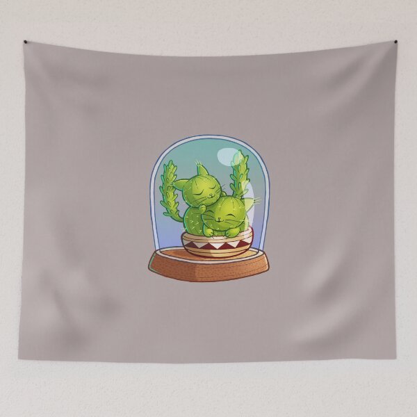Item preview, Cat-tus love to cuddle in glass designed and sold by RemcoBakker.