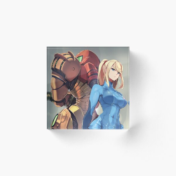 Metroid Acrylic Block