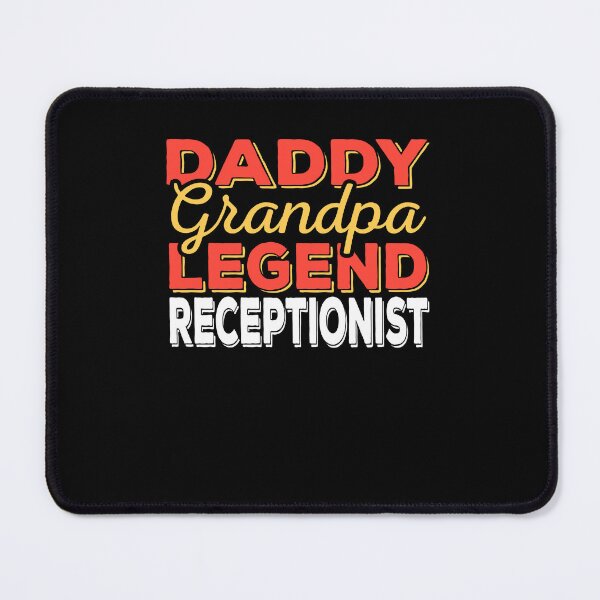 Item preview, Dad Grandpa Legend Receptionist designed and sold by 1681830934131.