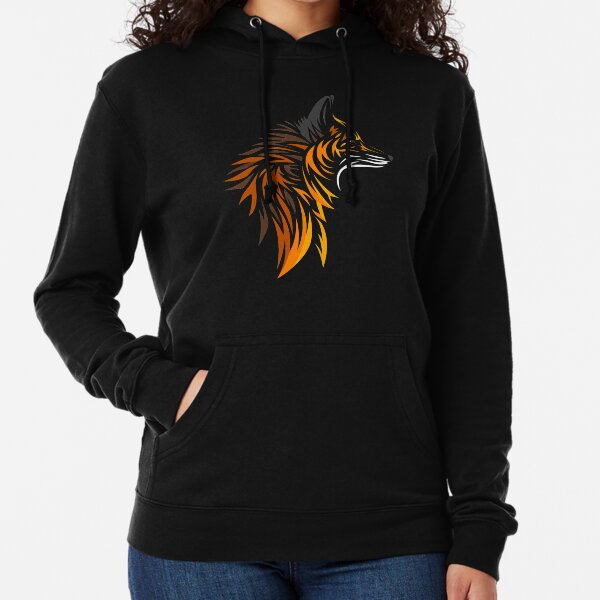 Tribal fox Lightweight Hoodie