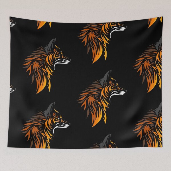 Item preview, Tribal fox designed and sold by albertocubatas.