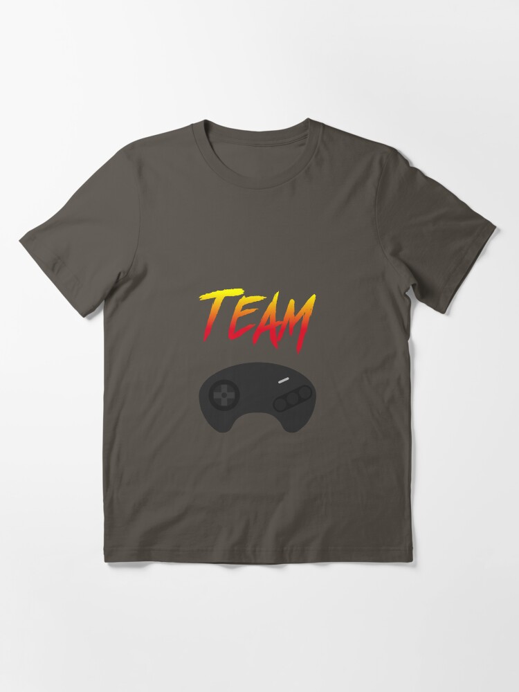 Aperçu 3 sur 7. T-shirt essentiel avec l'œuvre Team Megadrive créée et vendue par M1D33L.
